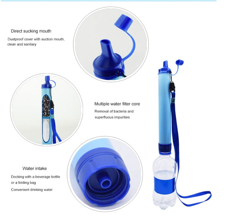 Emergency Water Filter Straw