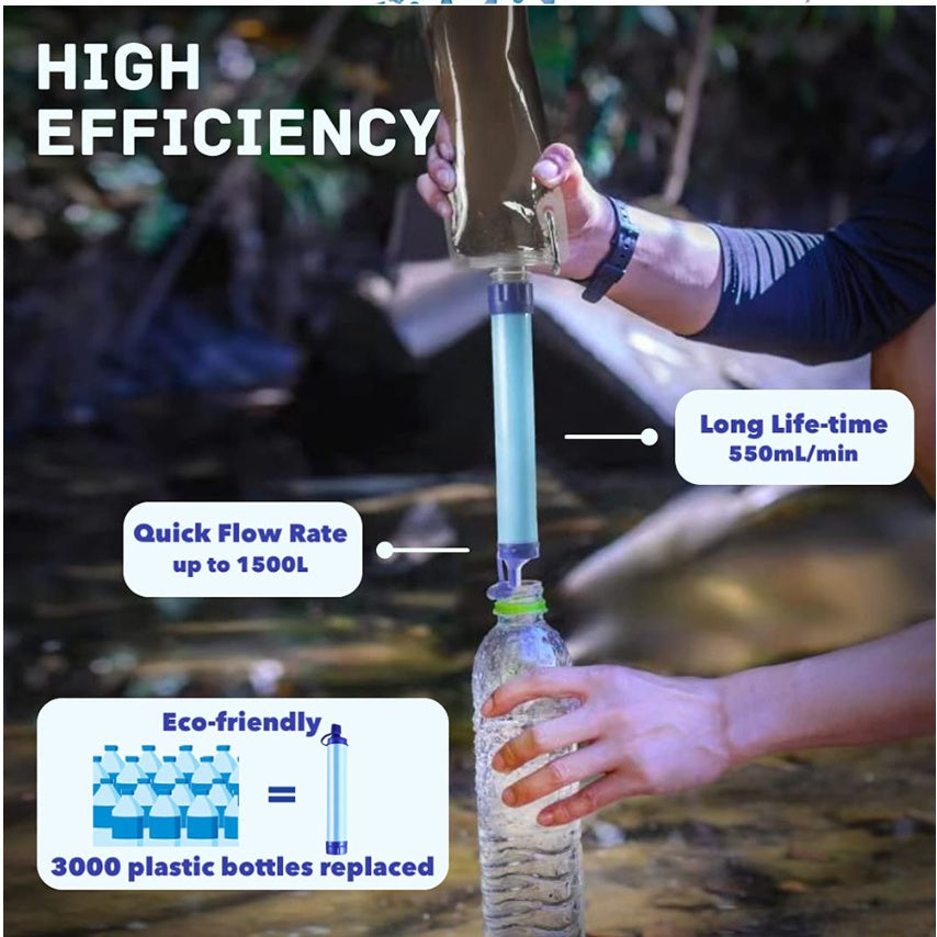 Emergency Water Filter Straw